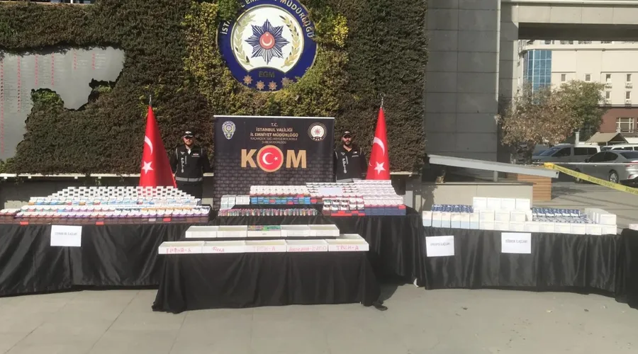 İstanbul'da 200 Milyonluk Kaçak İlaç Operasyonu: 5 Gözaltı
