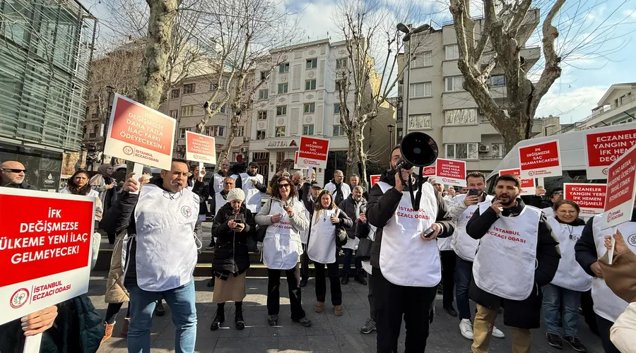 Eczacılar İstanbul'da Sesini Yükseltti: 