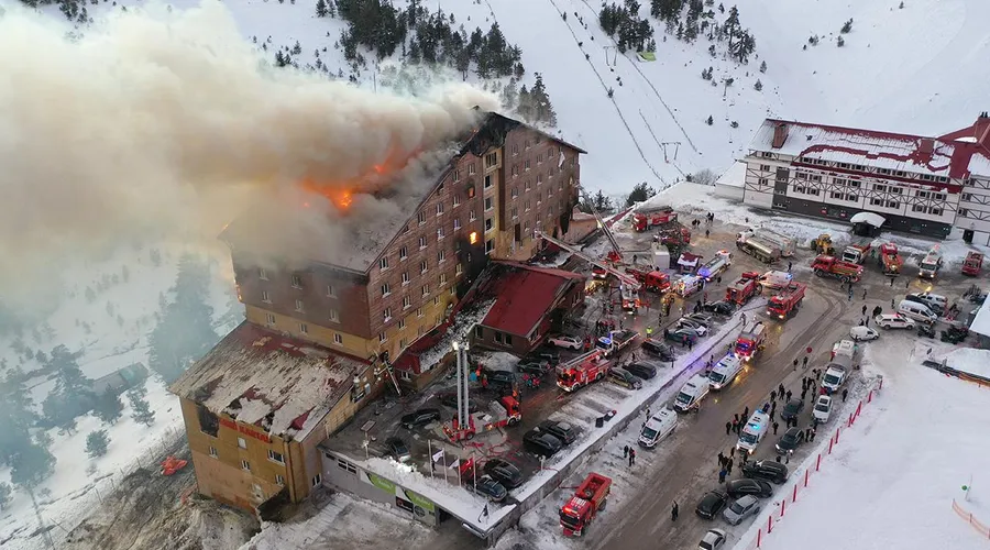 Kartalkaya Otel Yangını Faciasında Hayatını Kaybedenlerin Sayısı 78'e Yükseldi
